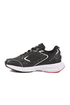 Siyah-Kırmızı Tekstil Unisex Spor Ayakkabı Cheta 562 Saturn M