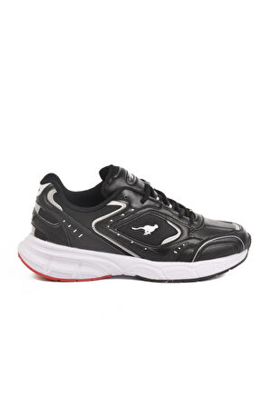 Siyah-Kırmızı Tekstil Unisex Spor Ayakkabı Cheta 562 Saturn M