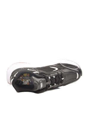 Siyah-Kırmızı Tekstil Unisex Spor Ayakkabı Cheta 562 Saturn M