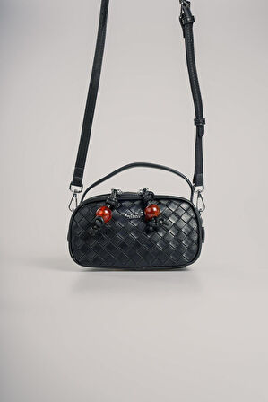 17830 Çanta Siyah  Kadın Omuz Çantası Ccs London 