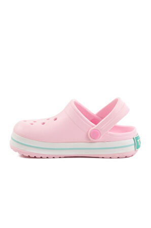 TWG 214 F Pembe Hafif Esnek Çocuk Sabo Terlik
