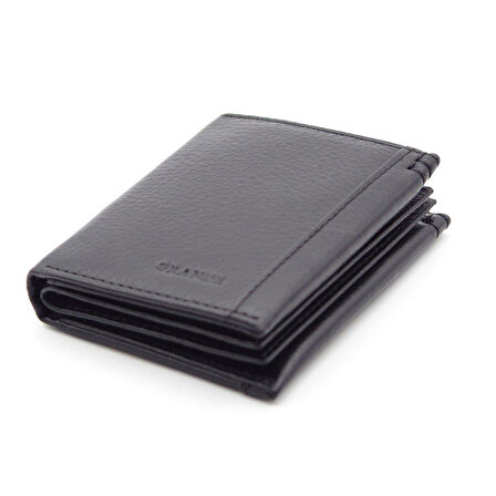 1726 Cüzdan Siyah Hakiki Deri Erkek Cüzdan
