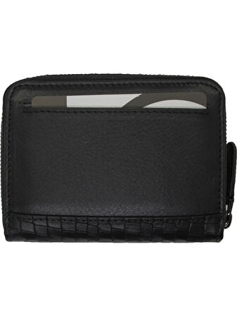 Grande 740 Cüzdan Siyah Hakiki Deri Erkek Kartlık