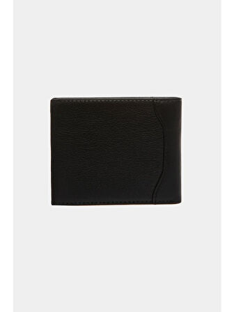 Grande 1744 Cüzdan Siyah Hakik Deri Erkek Kartlık