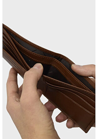 Grande 1812 Cüzdan Taba Hakiki Deri Erkek Cüzdan