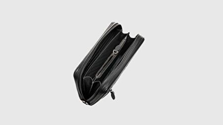 Grande 4274 Siyah Erkek Hakiki Deri Cüzdan