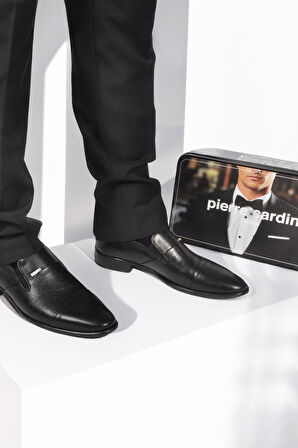 Pierre Cardin 70555 M Siyah Hakiki Deri Erkek Klasik Ayakkabı