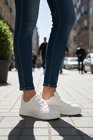 Ayk's Grov 410 G Beyaz  Mevsimlik Sneaker