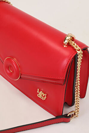Levidor 930128 Çanta Kırmızı  Kadın Omuz Çantası