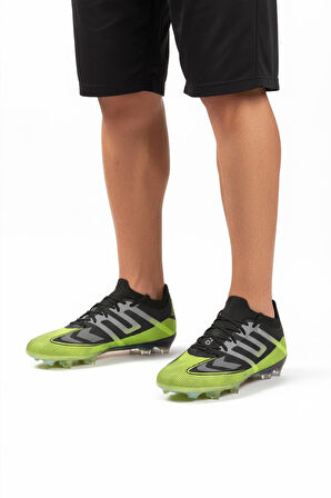 MKP-252-149 M Siyah-Gümüş  Erkek Halı Saha Ayakkabısı Playup 