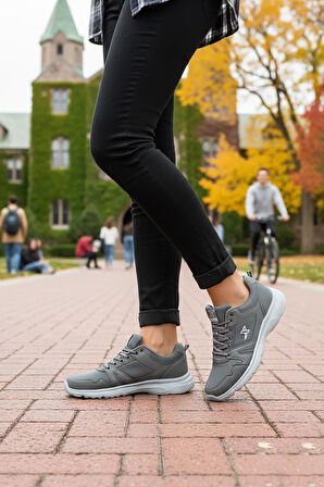 Füme Unisex Spor Ayakkabı Xstep 020-Cilt G