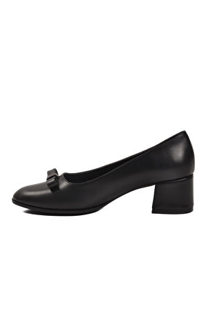Ayakmod 519081 Z Siyah Kadın Topuklu Ayakkabı