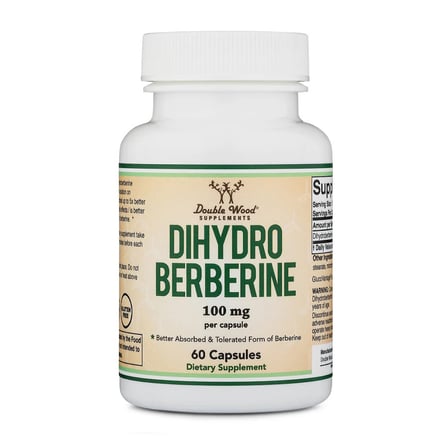Dıhydro Berberine 100 mg 60 Kapsül │Better Absorded & Tolered Form of Berberine
