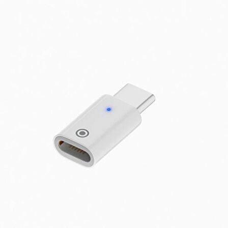 Coofbe Apple Pen Şarj Dönüştürücü Lightning to Type-C Dönüştürücü Apple Pencil Kalem Şarj Adaptörü( Apple Uyumludur.)