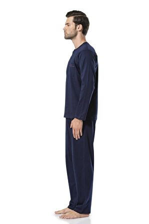 Pierre Cardin Erkek Uzun Kollu Penye  Pijama