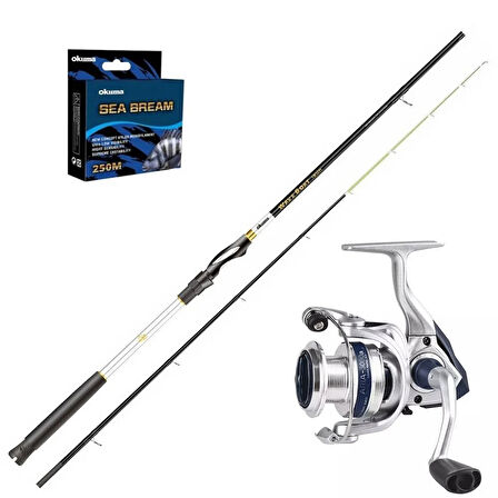 Okuma Aria 6000 - Okuma Wave Boat 180cm Tekne Olta Seti