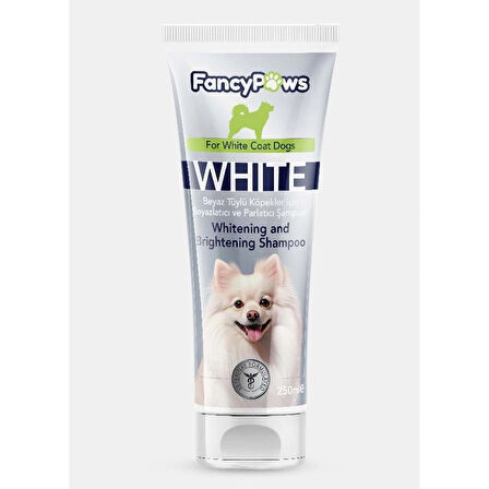 FANCY PAWS BEYAZ TÜYLÜ KÖPEKLER İÇİN BEYAZLATICI ŞAMPUAN