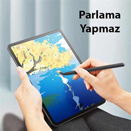 Coofbe 0.15mm Darbe Emici Samsung Galaxy Tab S8 Ultra Ekran Koruyucu Pet Paperfeel Full Kaplama Koruyucu