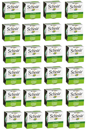 Schesir Tavuk Fileto Kedi Konservesi 85 Gr. X 24 Adet