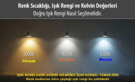 DMR Tekli Küçük Plafonyer Led Avize SİYAH Kasa Üç Renk 6500k/4000k/3000k (Beyaz Ilık/Beyaz/Sarı (Günışığı))