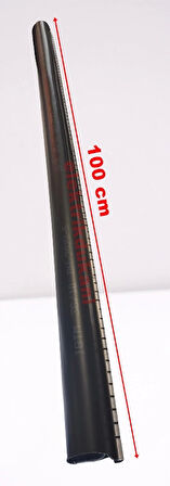 BOYDEM Yer Altı Kablo İçin Fermuarlı Isı Büzüşmeli Ek Muf 55mm/13mm 1mt Boş 4x16 NYY Den 3x50+25 e Kadar Kapsar 1Kw