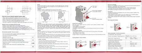 MUTLUSAN 2x40A 30mA AC Tip 1 Faz Monofaze Kaçak Koruma Rolesi
