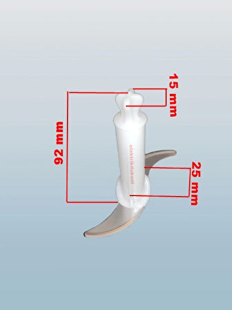 ARNİCA BL 1231 Orbital -Orbital Plus Parçalayıcı Hazne Bıçak Grubu (Orjinal Ürün)