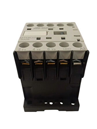 MUTLUSAN 3P 9A 4KW AC Mini Kontaktör 220v 1NC (9 Amper 220 Volt 1 Kapalı Kontak Trifaze Kontaktör)