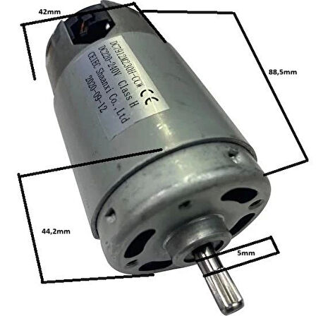 ÜNİVERSAL DC BLENDER MOTOR