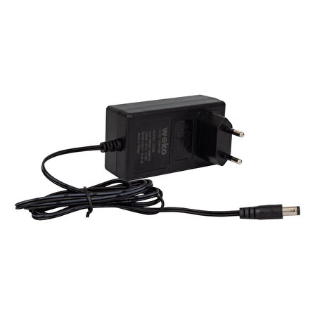 WEKO 14.4V Dc 2A Li-On Şarjlı Matkap ve Şarjlı Süpürge Şarj Aleti (5.5x2.5 Jaklı 14.4 Volt 2 Amper 2000 mA)
