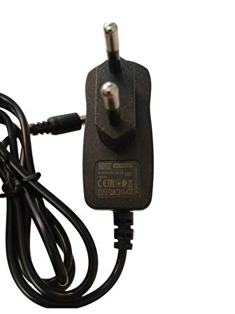 HOROZ VITA-10 12v 1A Fişli Adaptör Plastik Kasa 10w IP20 5.5x2.5mm Jaklı (12 Volt 1 Amper)