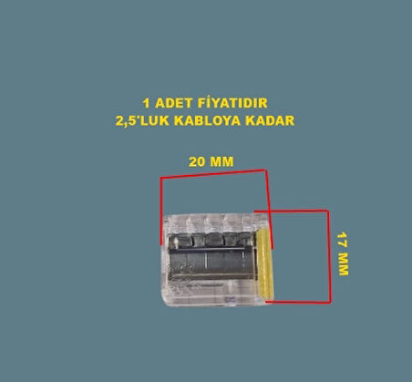 KLEMSAN BUK 2,5-5 BEŞLİ BUAT KLEMENSİ