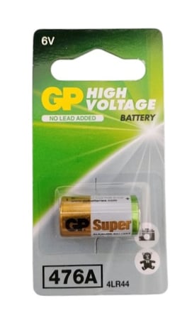 gp 4lr44 476a 6v yüksek voltaj alkalıne sipesifik pil (köpek tasması pil)
