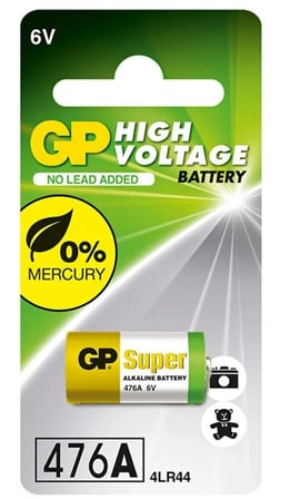 gp 4lr44 476a 6v yüksek voltaj alkalıne sipesifik pil (köpek tasması pil)