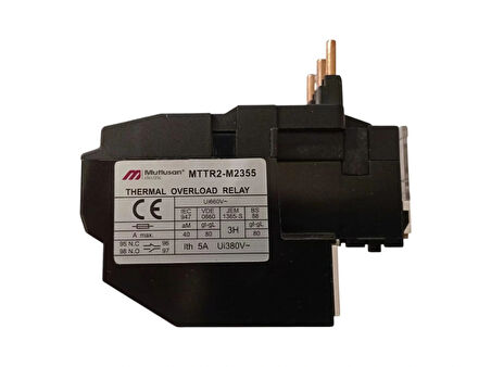 MUTLUSAN 30~40A Termik Röle (40 Amper Motor Koruma Termiği)