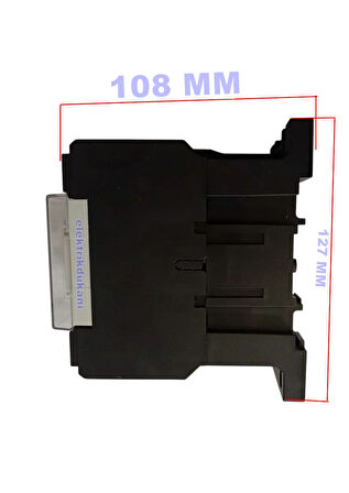 MUTLUSAN 3P 40A 18.5KW AC Kontaktör 220v 1NO+1NC (40 Amper 220 Volt 1 Açık 1 Kapalı Kontak Trifaze Kontaktör)