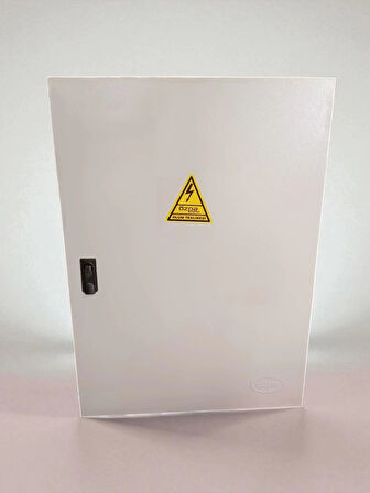 ÖZPA 1733 Sıva Üstü 3 Trifaze Sayaçlı 30 Otomatlı Elektrik Panosu IP40 S. Ü.  (3lü Üçlü Trifaze Pano Kare Buat Yerli)