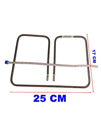 ENDER Lider Tost Rezistansı 220v 1000w 6.5 ? CR-Nİ Krom (220 Volt 1000 Watt)