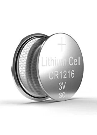 SUPEX CR-1216 Lityum 3v 3 Volt Kumanda Pili Para Düğme Pil (1 Adet Fiyatıdır)