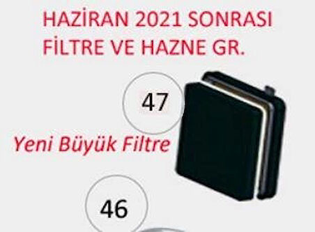 ARNİCA MOTOR FİLİTRE VE SÜNGER GRUBU PİKA-MİLA YENİ MODEL