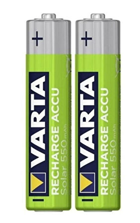 VARTA 550MAH ŞARJLI AAA İNCE PİL Nİ-MH (TANE FİYATI)