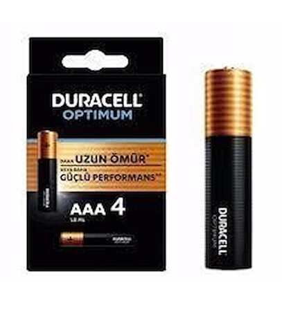 DURACELL KALEM PİL OPTİMUM AA ALKALINE (TANE FİYATI)