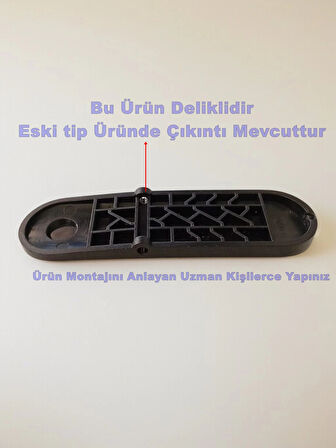 Arnica FL Sofa Hazne Kilit Mandalı GÜMÜŞ Renk (Yeni Tip Delikli Orjinal Ürün)