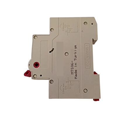MUTLUSAN 1x10A B 6kA W-Otomat Sigorta Monofaze Tek Fazlı W Otomat Sigorta