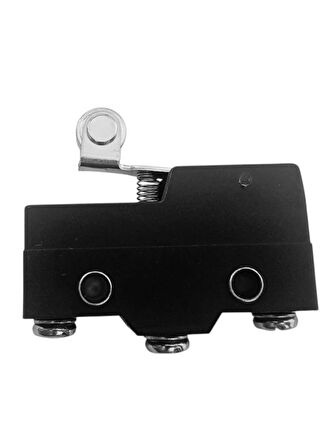 CNTD Makaralı Kısa Kollu Metal Bilyeli 1NA + 1NK Makine Pedal Swici Bakalit Gövde Buton (1no 1nc 15 Amper Sıva Makinesi Pedalı)