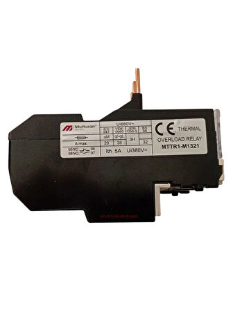 MUTLUSAN 12~18A Termik Röle AC 220v (18 Amper Motor Koruma Termiği)