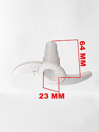 ARNİCA Rapid Panna Diva Form Mil Hazne Bıçağı Beyaz 1. Bıçak (Orjinal Ürün)