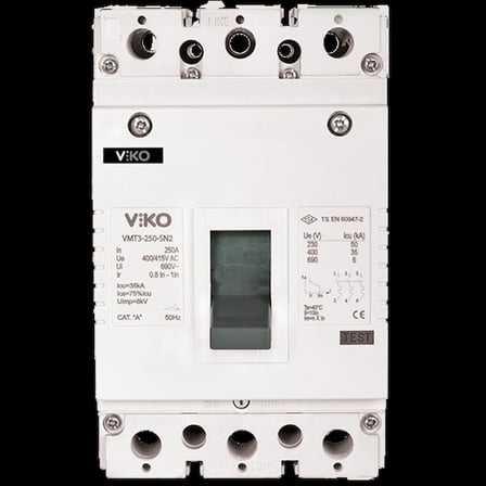 VİKO VMT2-160  3x160A Ayarlı Termik Kompakt Şalter 35k