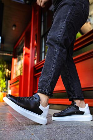 Chekich CH256 BT  Erkek Ayakkabı SİYAH / BEYAZ