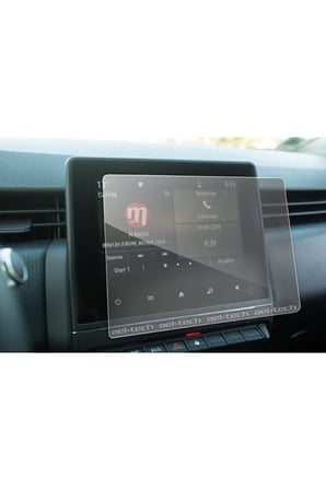Renault Clio 5 Easy Link 7.3 Inç Navigasyon Hd Ekran Koruyucu Temperli Cam